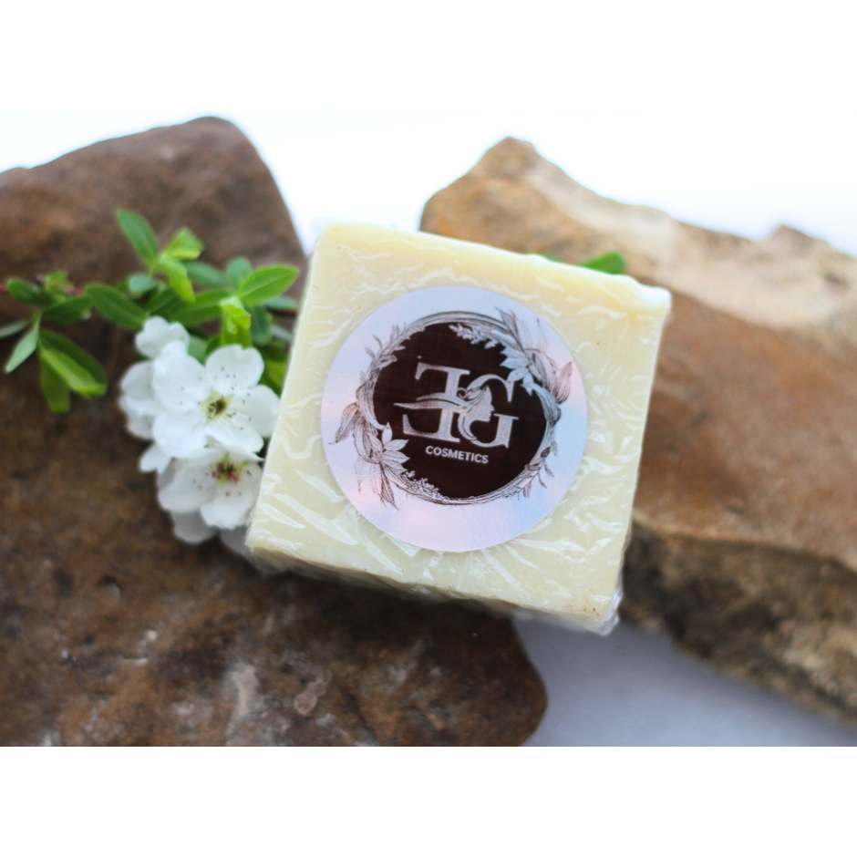 Handmade All-Natural Tallow Soap – Hydrating, Nourishing & Scented with Essential Oils-front view