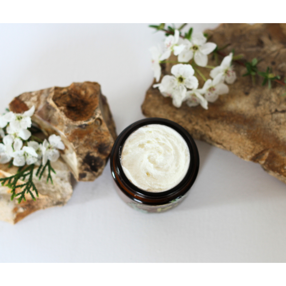 handmade tallow natural ingredients-top view